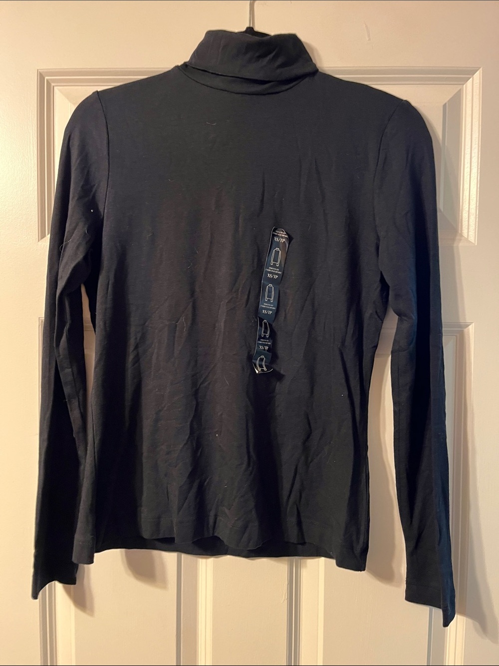 NET Banana Republic Black Long Sleeve Turtleneck Top